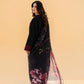 Black rose Embroidered 3ps