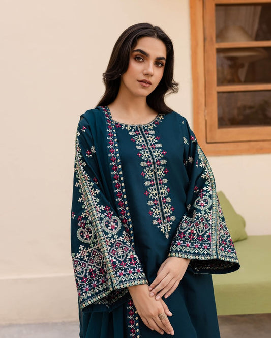 Adab Embroidered 3ps