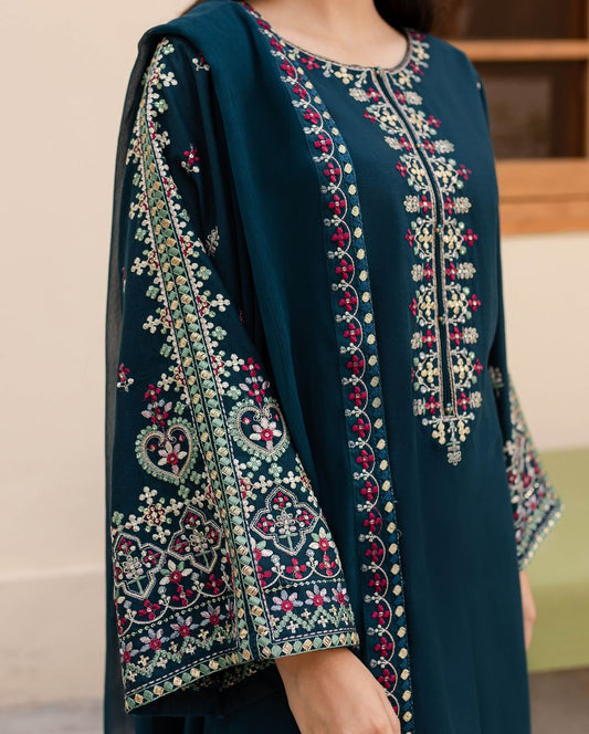 Adab Embroidered 3ps