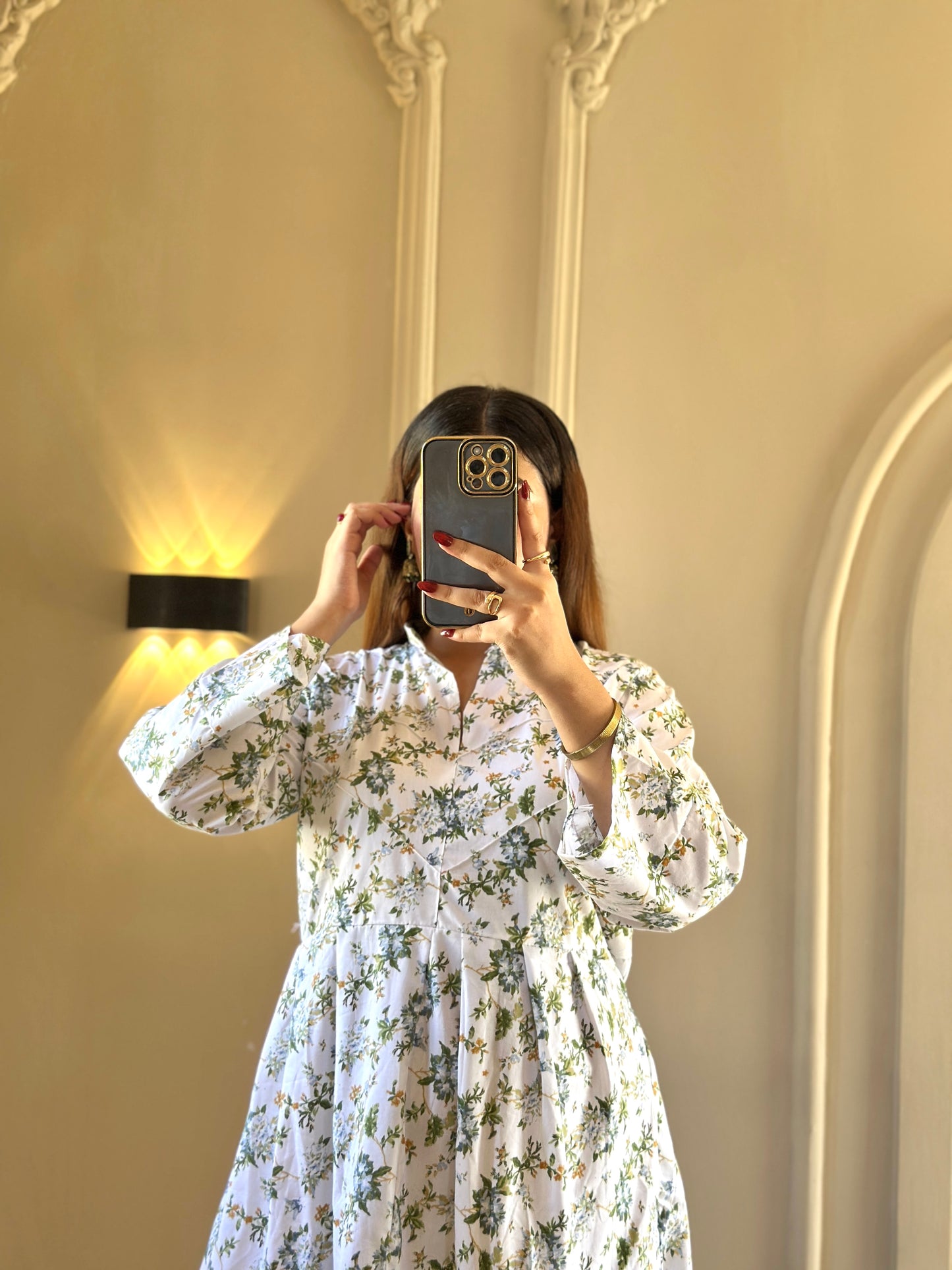 Frill-frock