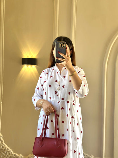 Frill-frock