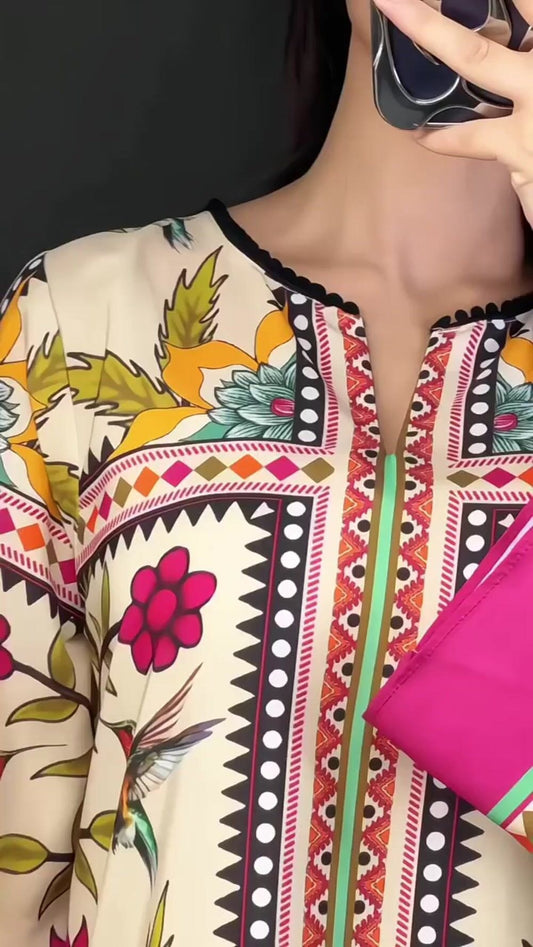 Gul bahar digital coord-set 2ps