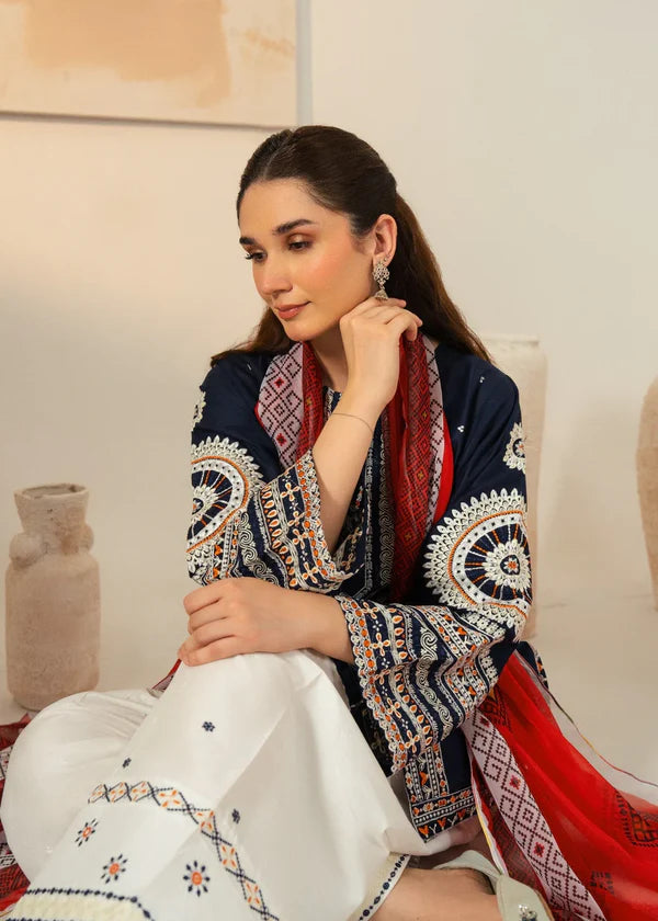 Roha (Embroidered 3ps) – mikaal garments